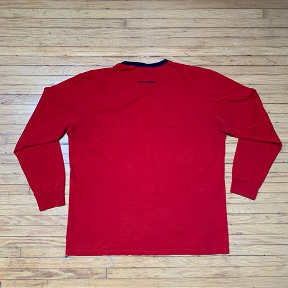 Vintage Ralph Lauren Polo Sport 2000 Spellout Long-Sleeve - Picture 2 of 3